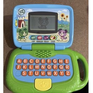 Toy Leapfrog Leap TopTouch Computer Music Numbers Letters EUC